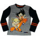 Camiseta niño manga larga Dragon Ball - Goku y Krilin gris 12 años 152cm