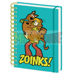 Libreta cuaderno espiral Scooby Doo - Zoinks A5 21x14.85cm