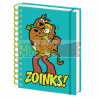 Libreta cuaderno espiral Scooby Doo - Zoinks A5 21x14.85cm