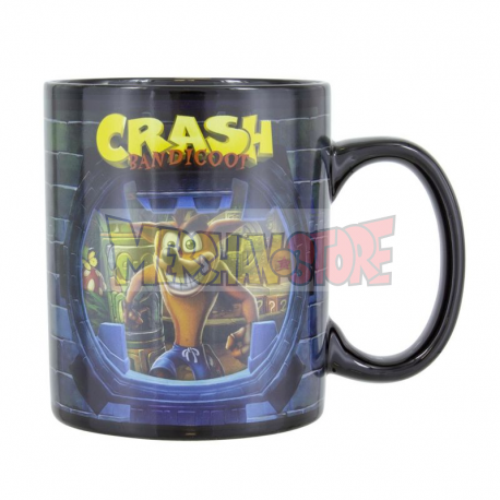 Taza cerámica termocolora Crash Bandicoot 300ml