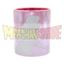 Taza cerámica de diseño con purpurina Disney - Frozen