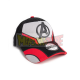 Gorra Marvel - Avengers Quantum gris - roja - negra