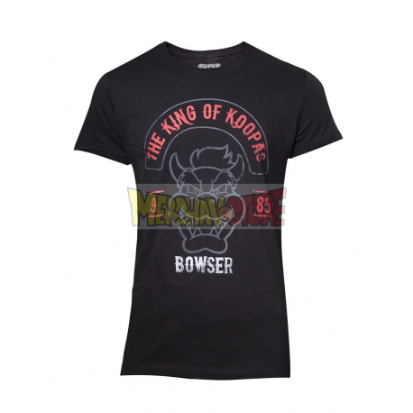 Camiseta adulto Super Mario - Bowser The King of Koopa's Talla XL