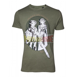 Camiseta adulto Zelda - Link & Princess Zelda Talla L