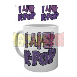 Taza cerámica K-Pop Heart 300ml