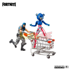Figura Fortnite Shopping Cart Pack War Paint & Fireworks Team Leader 18 cm