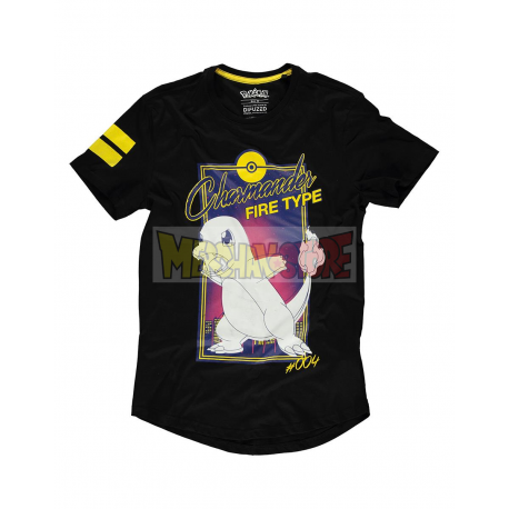 Camiseta adulto Pokemon - Charmander Talla XL