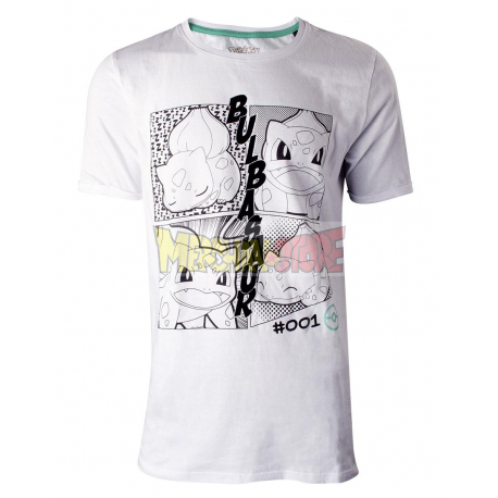Camiseta adulto Pokemon - Bulbasaur Talla XL