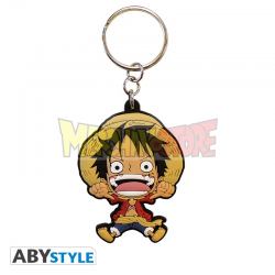 Llavero de goma One Piece - Luffy SD