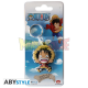 Llavero de goma One Piece - Luffy SD