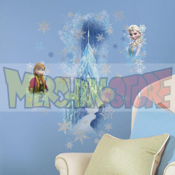 Vinilos adhesivos para pared Frozen - Palacio de Hielo