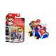 Figura Nintendo - Super Mario Racer 7cm con moneda
