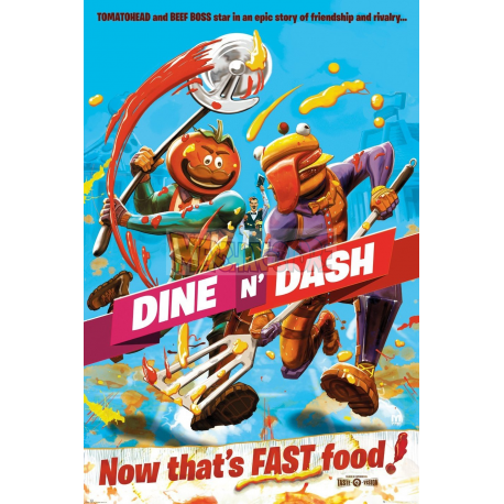 Póster Fortnite - Dine and Dash 61x91.50cm