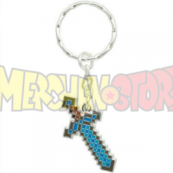 Llavero metálico Minecraft - Espada