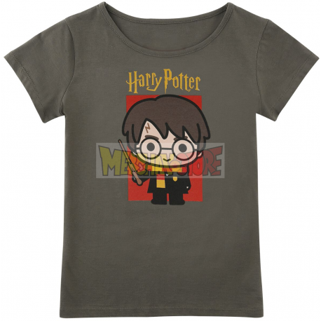 Camiseta infantil Harry Potter - Chibi 8 años 128cm