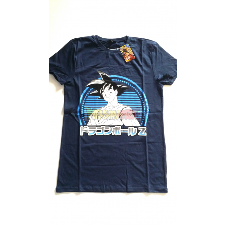 Camiseta adulto Dragon Ball Z - Goku azul Talla XL