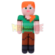 Peluche Minecraft - Alex 30cm