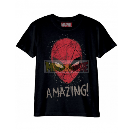 Camiseta infantil Spider-man - Amazing 10 años 140cm