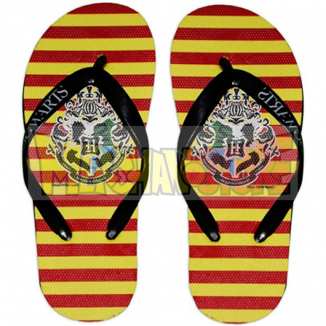 Chanclas niño Harry Potter Talla 28 - 29 roja - amarilla