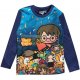 Camiseta niño Harry Potter manga larga 4 años 104cm azul marino