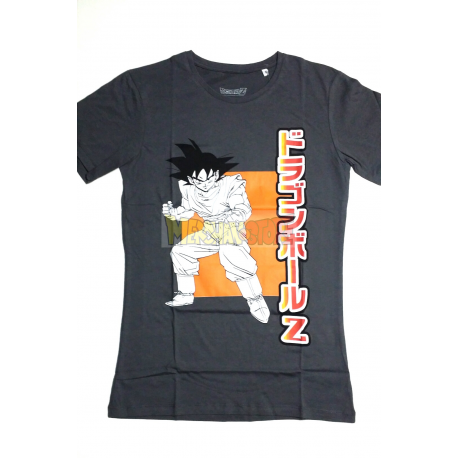Camiseta adulto Dragon Ball Z - Goku gris Talla S