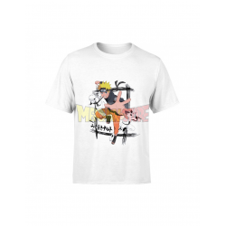 Camiseta infantil Naruto blanca 8 años 128cm