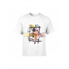 Camiseta infantil Naruto blanca 8 años 128cm