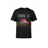 Camiseta infantil Among Us negra