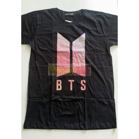 Camiseta BTS Talla M negra