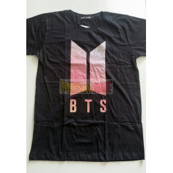 Camiseta BTS Talla L negra