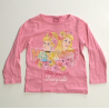 Camiseta niña manga larga Princesas Disney 4 años 104cm rosa oscuro