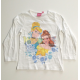 Camiseta niña manga larga Princesas Disney 4 años 104cm blanca