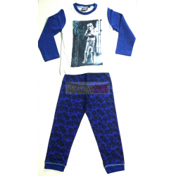 Pijama manga larga niño Star Wars - Stormtrooper 6 años 116cm azul