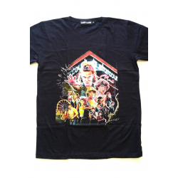 Camiseta adulto Stranger Things - Starcourt Talla L negra