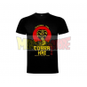 Camiseta adulto Cobra Kai Talla S negra