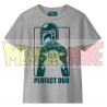 Camiseta infantil Star Wars - Mandalorian Perfect Duo gris 8 años 128cm