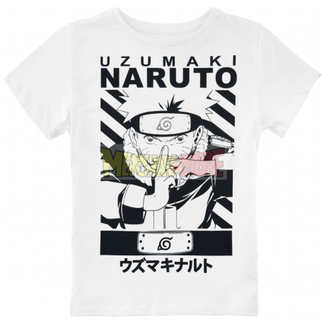 Camiseta infantil Naruto - Uzumaki Jutso 6 años 116cm