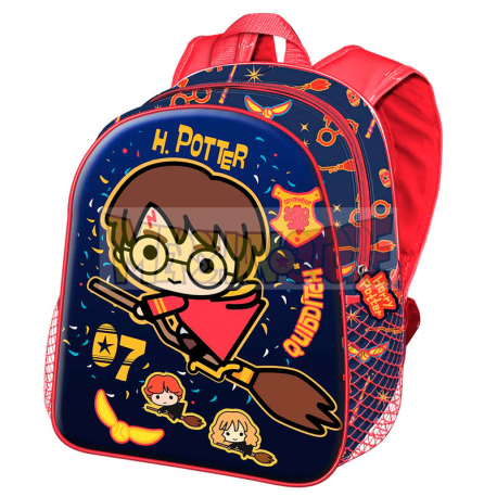 Mochila 3D Harry Potter - Quidditch 31cm