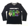 Camiseta niño manga larga Minecraft azul 10 años 140cm