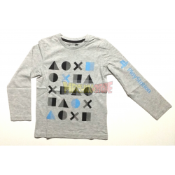 Camiseta niño manga larga Sony PlayStation gris 12 años 152cm