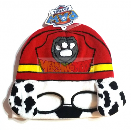 Gorro de invierno infantil Patrulla Canina - Marshall 52cm