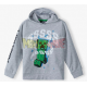 Sudadera niño Minecraft gris 6 años 116cm