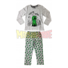 Pijama manga larga niño Minecraft gris Creeper SSSSS 6 años 116cm