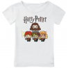 Camiseta niña Harry Potter - Chibi Group blanca 8 años 128cm