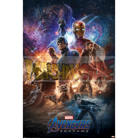 Póster Avengers - Endgame From The Ashes 61 x 91,5 cm