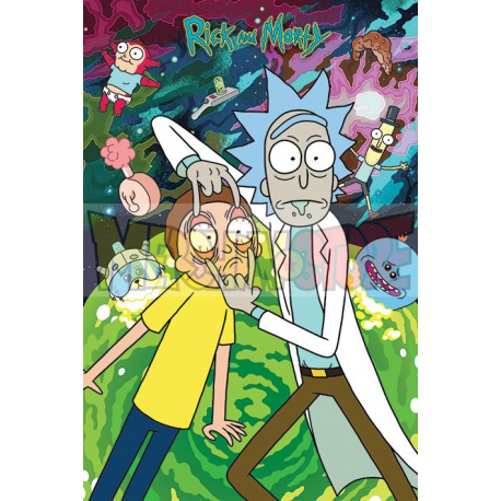 Póster Rick and Morty - Watch 61 x 91,5 cm