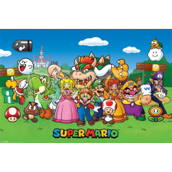 Póster Super Mario - Characters 2 61 x 91,50 cm