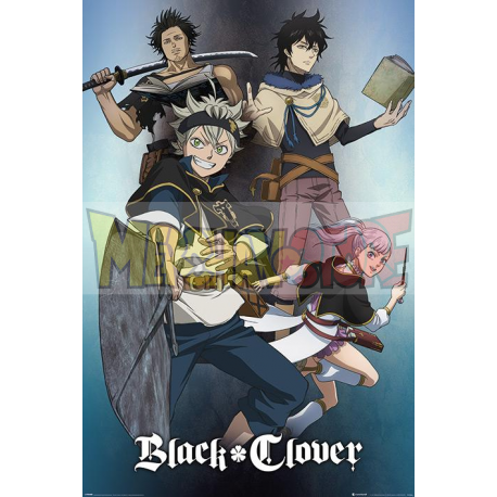 Póster Black Clover - Magic 61 x 91,5 cm