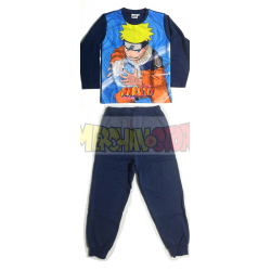 Pijama manga larga niño Naruto - Rasengan 10 años 140cm en caja regalo