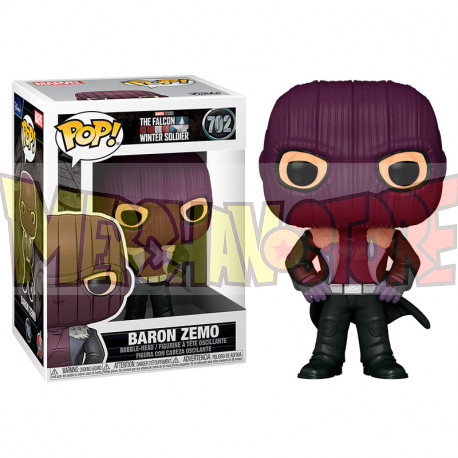 Figura Funko POP! Marvel -El Halcón y el soldado de invierno - Baron Zemo 702